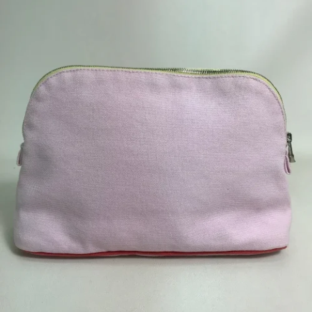 Hermès Vintage Pre-owned Fabric pouches Pink Unisex