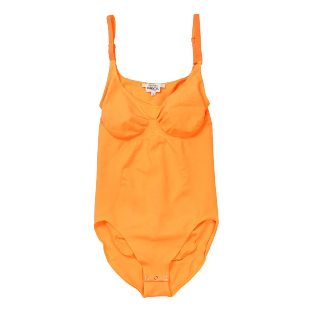 Essentiel Antwerp Orange Shapewear Bodysuit Fodysuit/Bo24 Orange, Dam