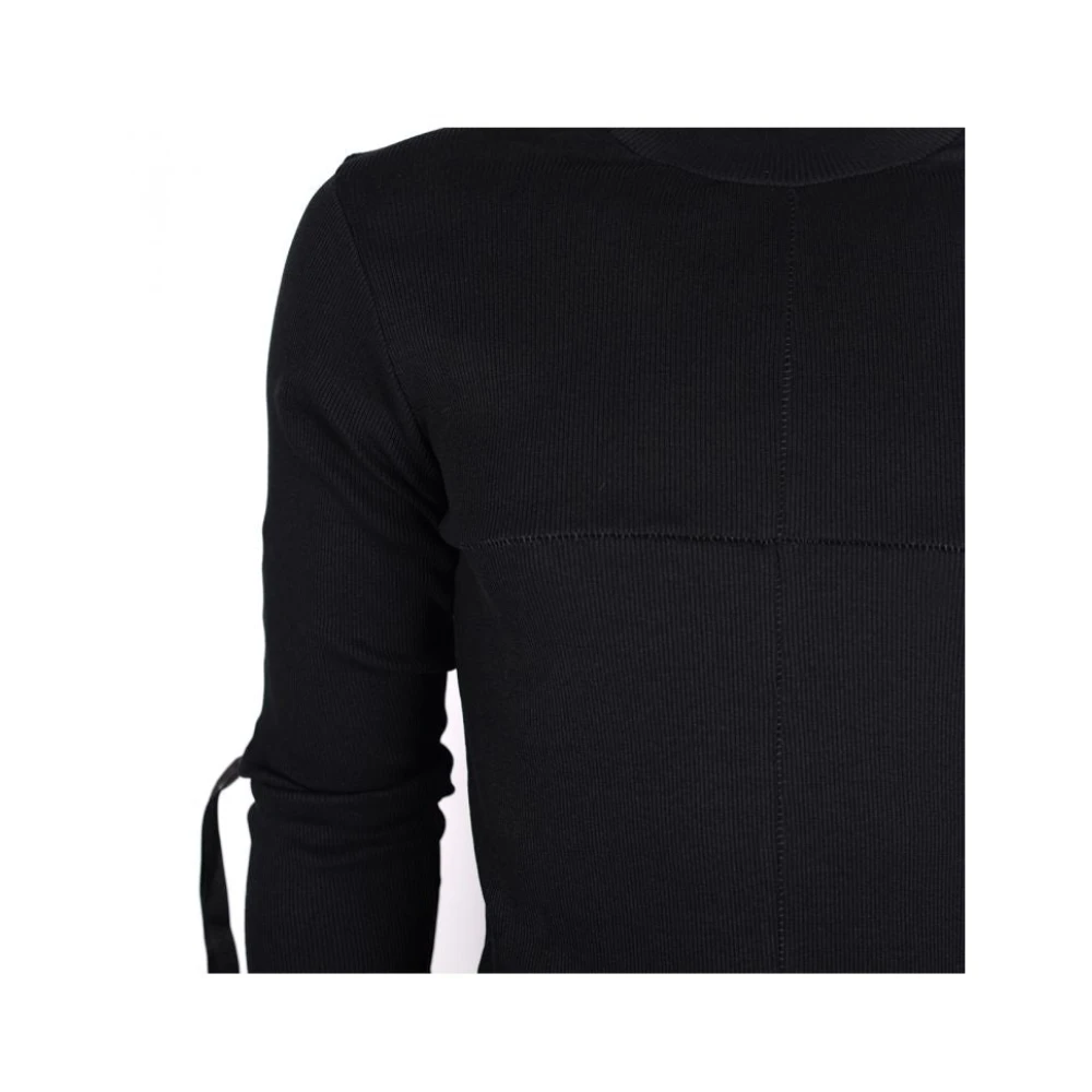 La Haine Inside Us Gestructureerde Gestreepte Longsleeve Black Heren