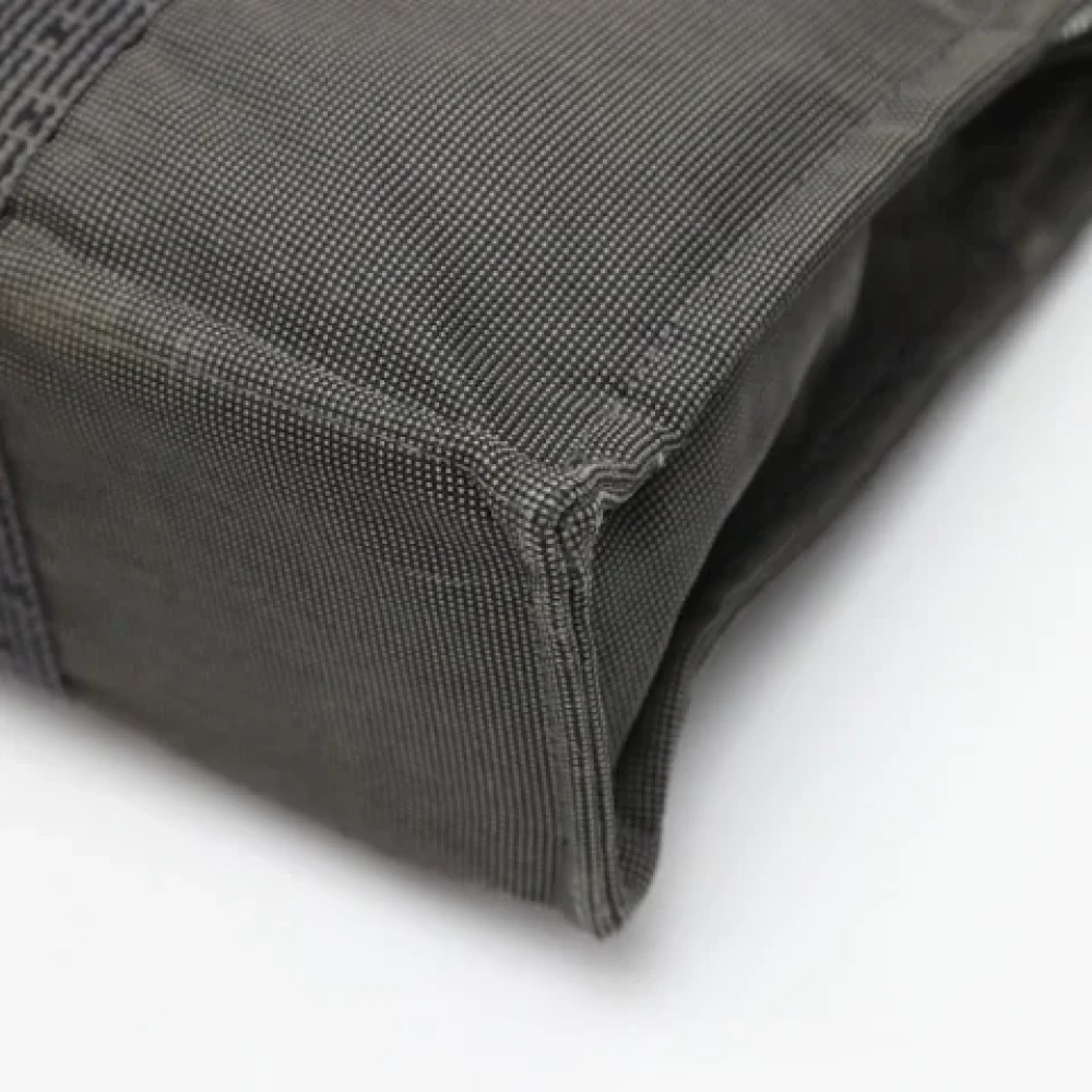Hermès Vintage Pre-owned Fabric totes Black Dames