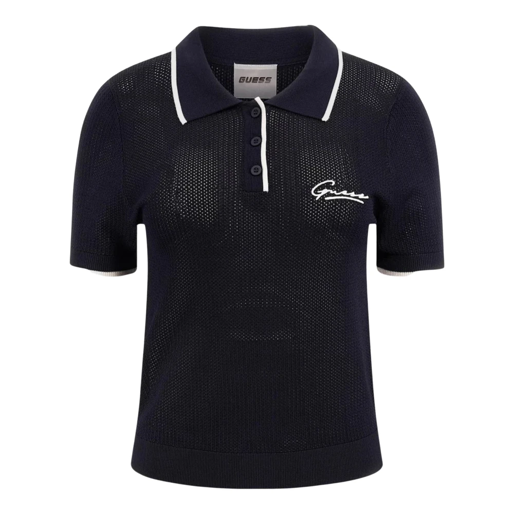 Guess - Tops > Polo Shirts - Blue - Guess - Modalova