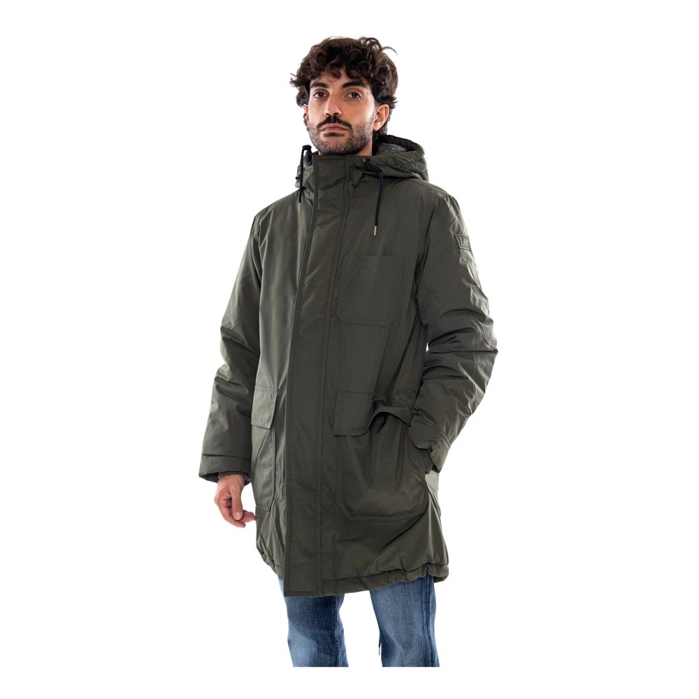 VAN GRAAF Lee Herren Oliv Parka Grün, Extra Groß - Bild 3