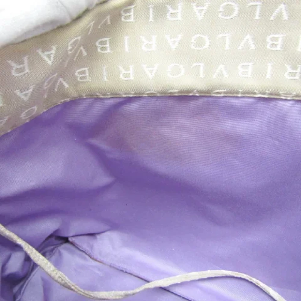 Bvlgari Vintage Pre-owned Canvas totes Beige Dames