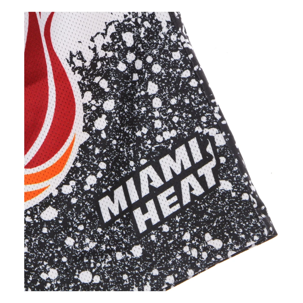 Mitchell & Ness Miami Heat Sublimated Basketbalshorts Multicolor Heren