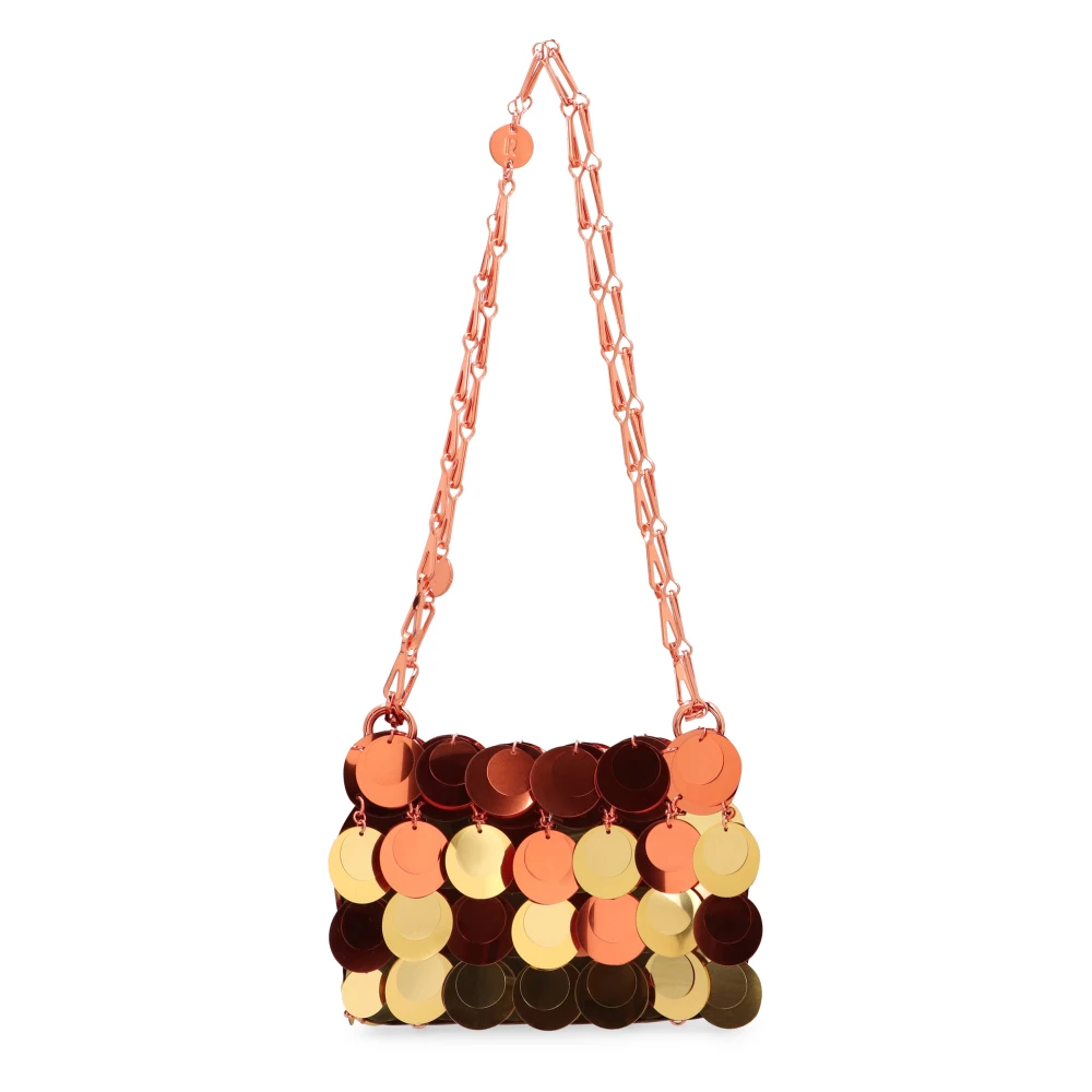 Paco Rabanne Paillet Nano Tas met Kettingband Multicolor Dames