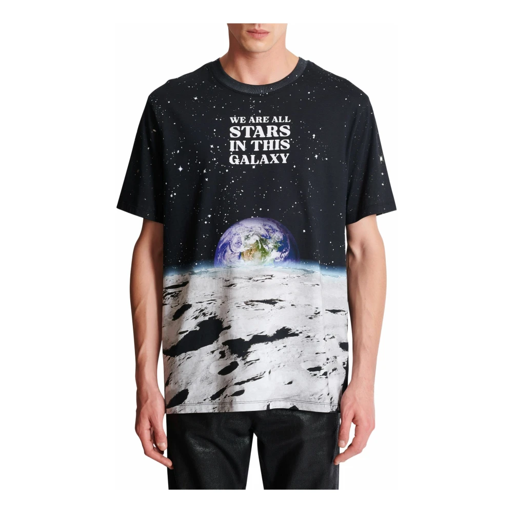 Balmain - Tops > T-Shirts - Black - Balmain - Modalova