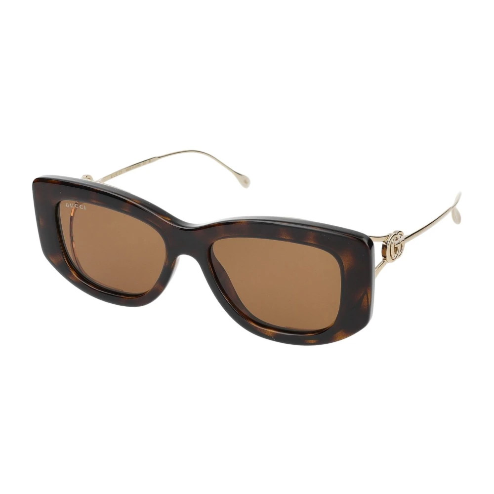 Gucci Women's Brown Sunglasses, 55 Mm, Stylish Sunglasses