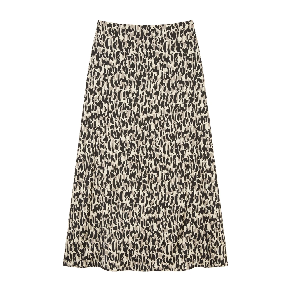 Marc O'Polo Uitlopende maxi-rok gevormd Multicolor Dames