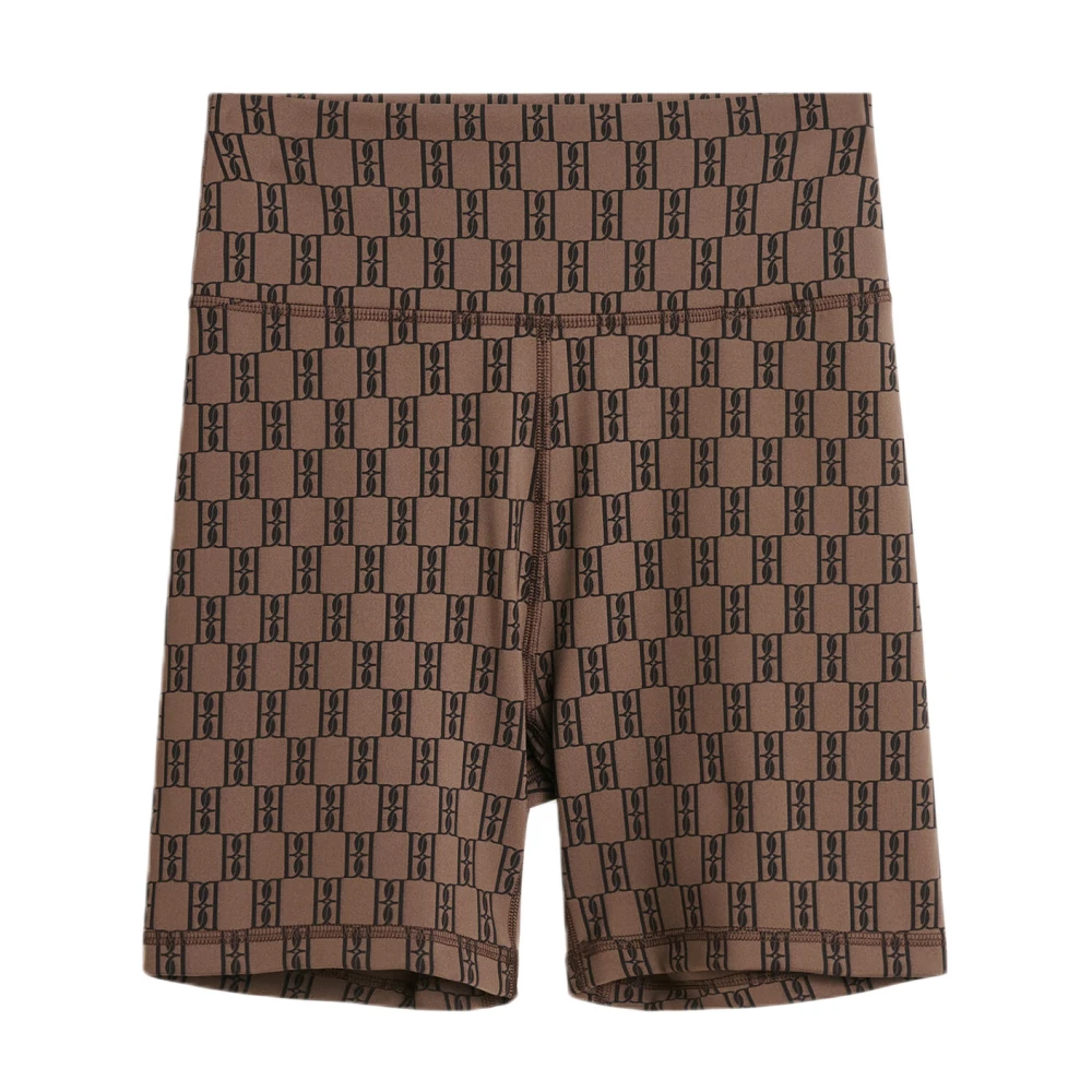 Sporty Dark Mahogany Shorts