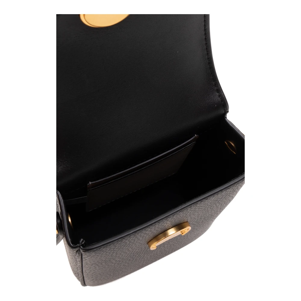 TORY BURCH Robinson telefoontasje met band Black Dames