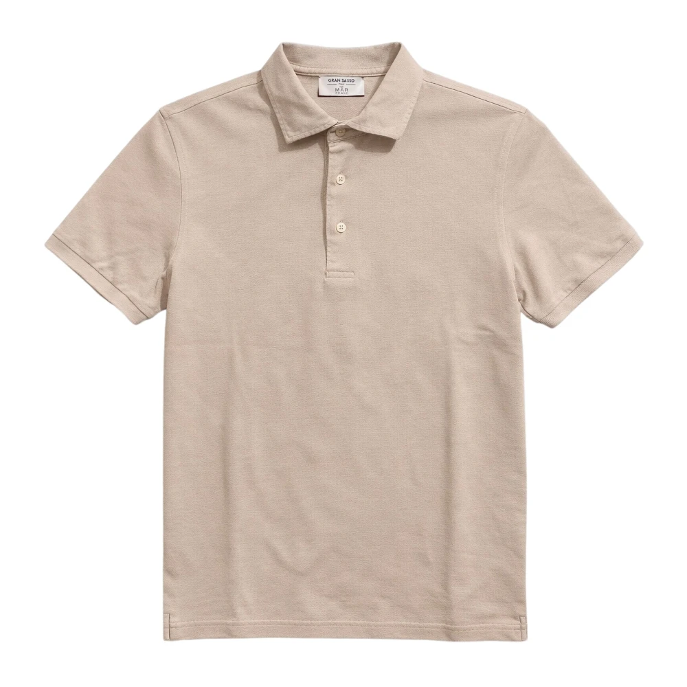 Gran Sasso Uomo Beige Top, L, New,