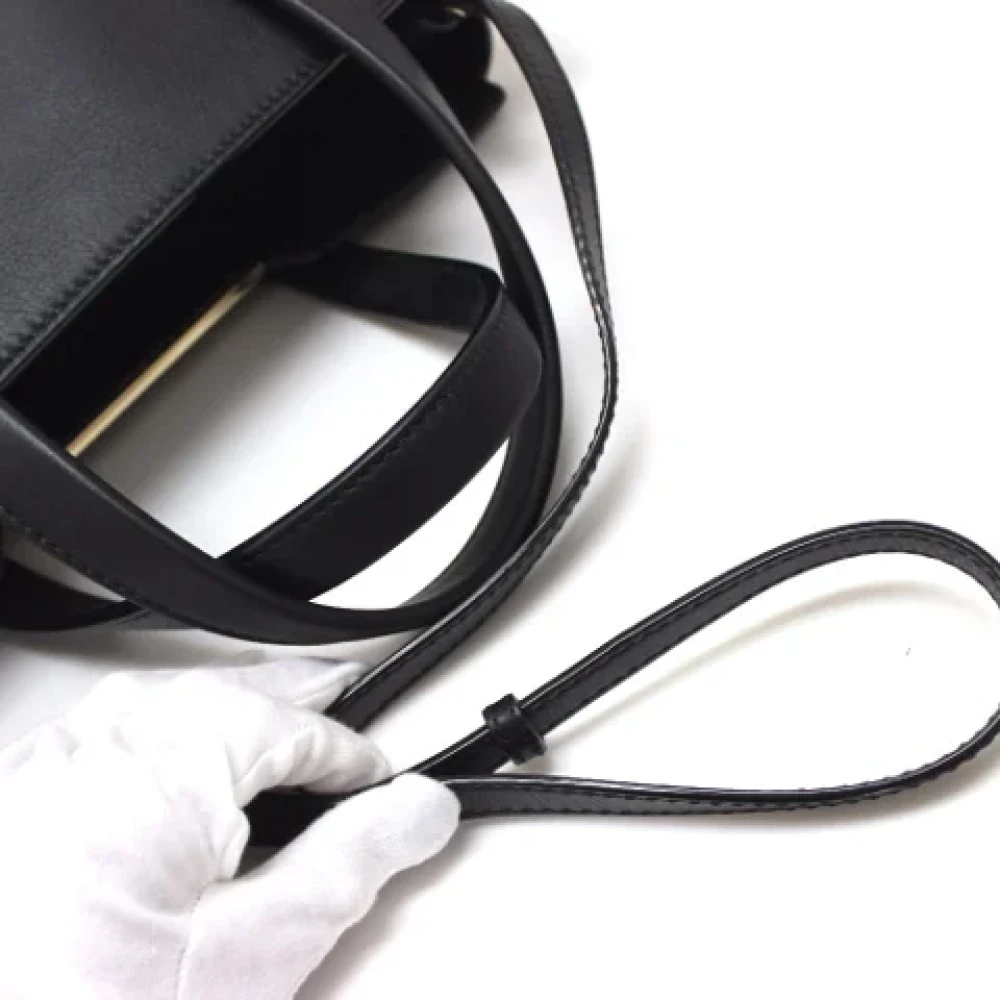 Jimmy Choo Pre-owned Leather handbags Brown Dames