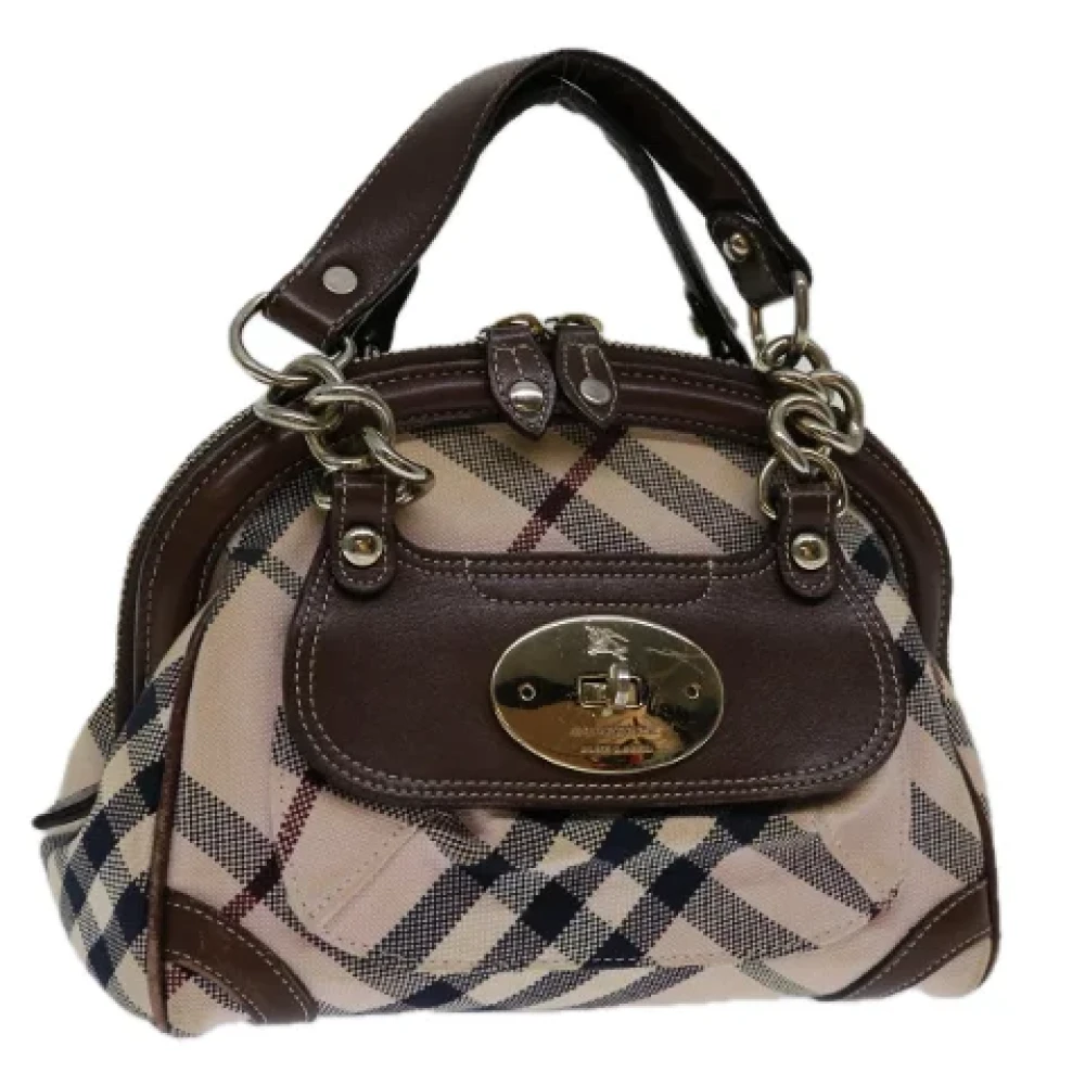 Burberry Vintage Pre-owned Canvas handbags Multicolor Dames