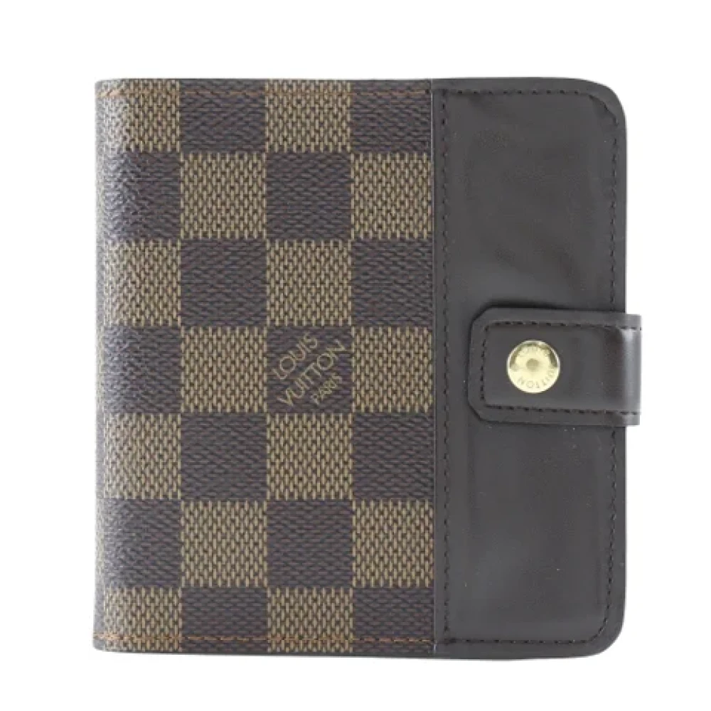 Louis Vuitton Vintage Pre-owned Canvas wallets Brown Dames