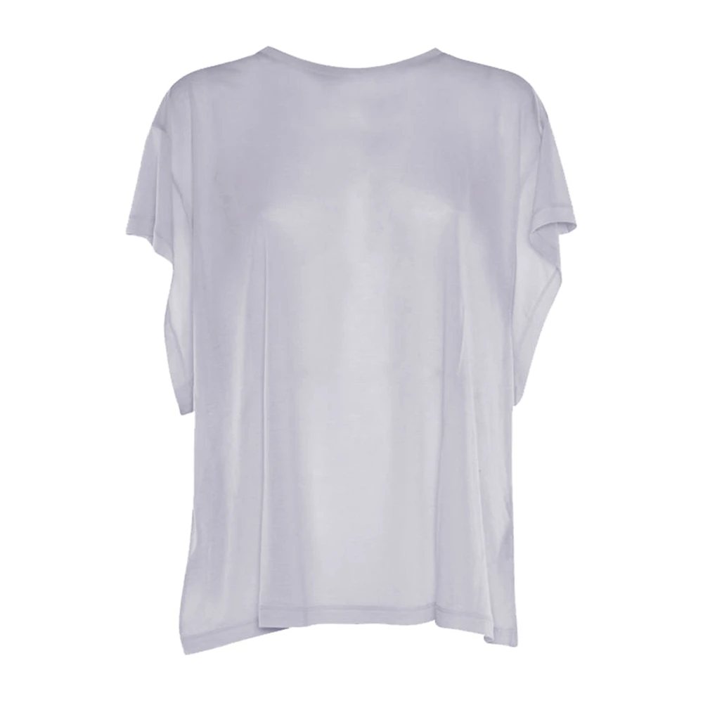 Dondup Casual Katoenen T-Shirt voor Mannen Gray Dames