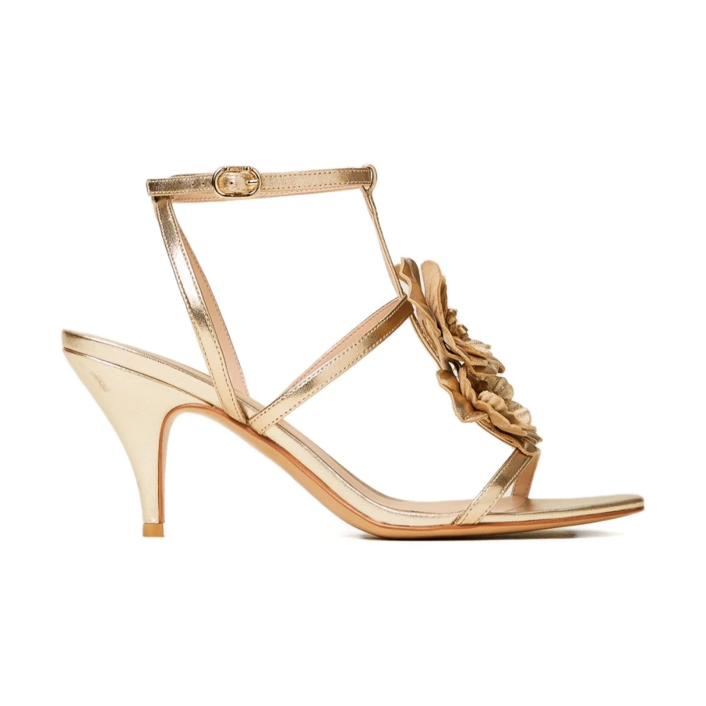 Twinset Women's Yellow High Heel Sandals, 6 Uk, High Heel Sandals