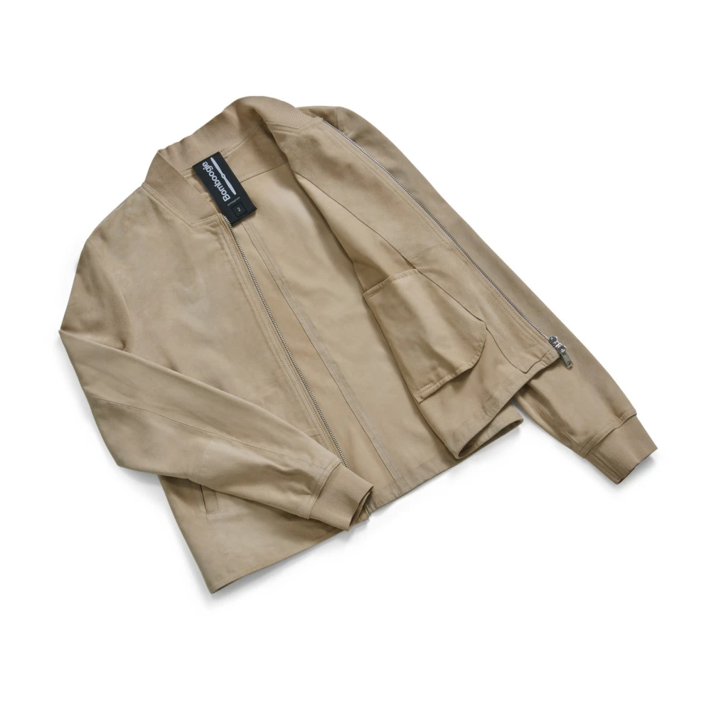 BomBoogie Leren jas Gray Dames