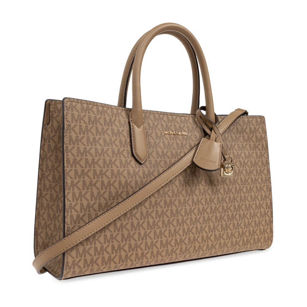Michael Kors Handtas Scarlett Beige Dames