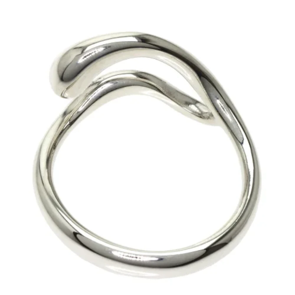 Tiffany & Co. Pre-owned Pre-owned Silver rings Gray, Dam