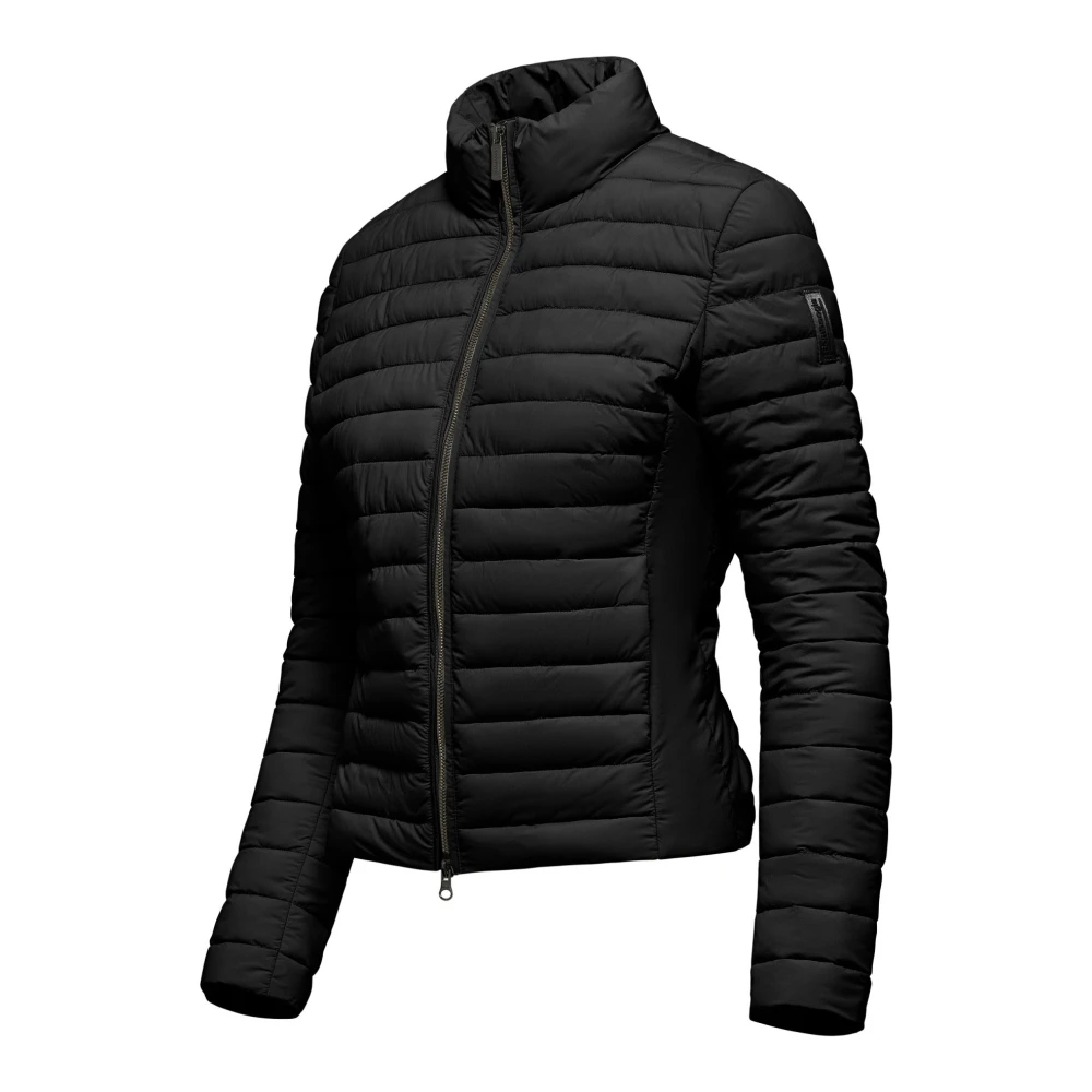 BomBoogie Stretch Nylon Donsjas Black Dames