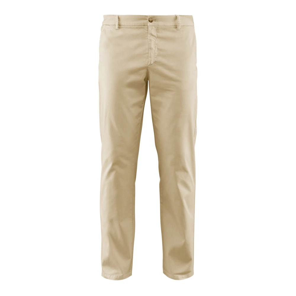 BomBoogie Bekväma Sit Chino Byxor Beige, Herr