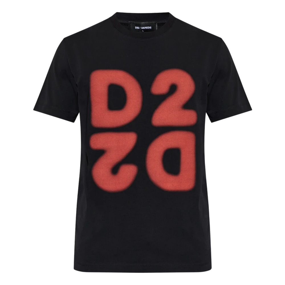 Dsquared2 Cool Fit Tee - Male - T-Shirts - Black - Xl - Tops