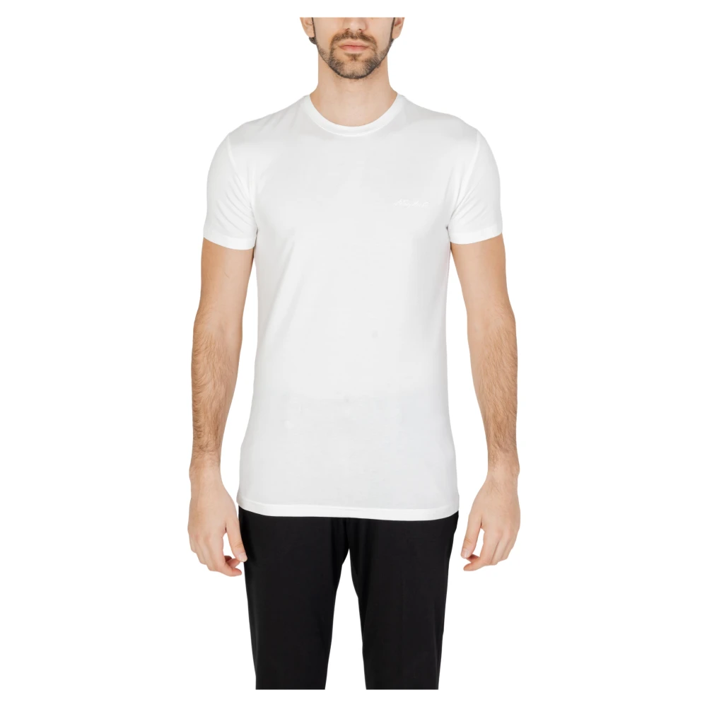 Antony Morato Heren T-shirt Lente Zomer Collectie White Heren
