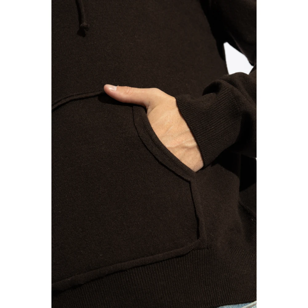 Maison Margiela Hoodie Brown Heren