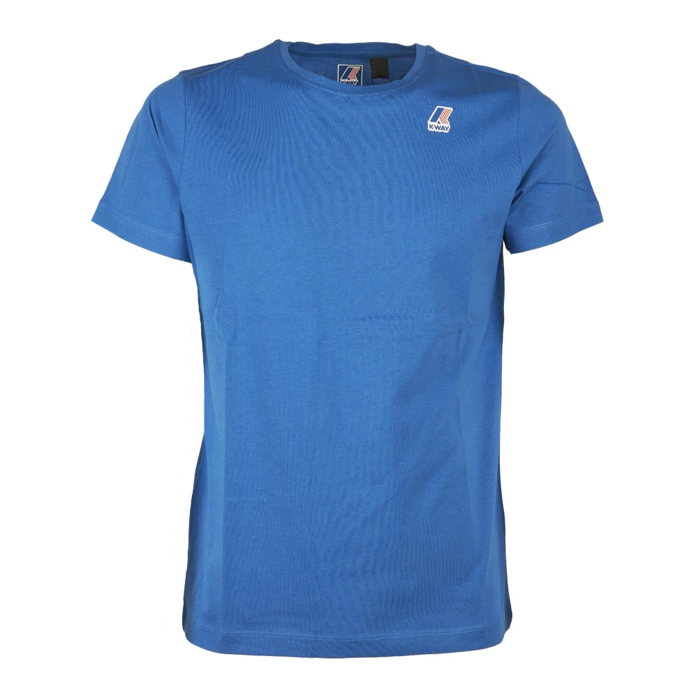 K-way T-Shirt LE Vrai Edouard Blue Heren