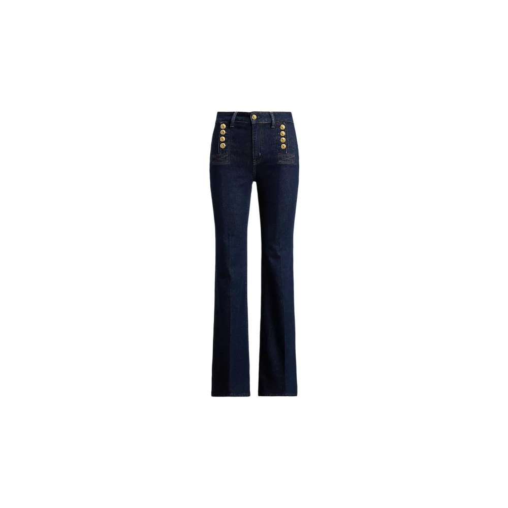 Ralph Lauren Donna Blu Jeans, Xl, New,