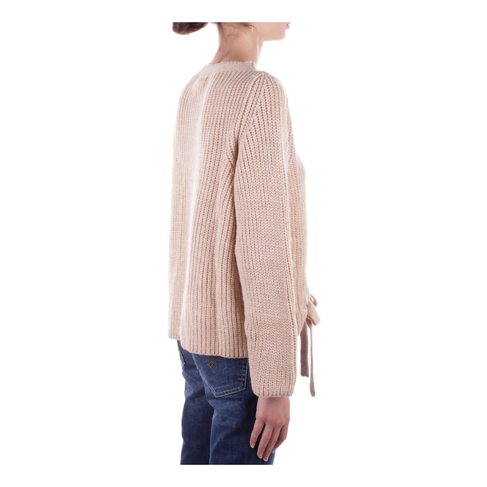 H2O Geborduurde Roomtrui Beige Dames