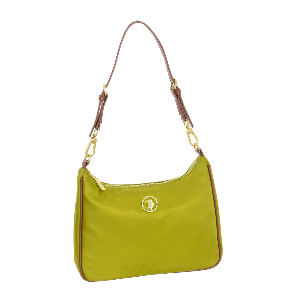 U.s. Polo Assn. Synthetische Baguettee Schoudertas Green Dames