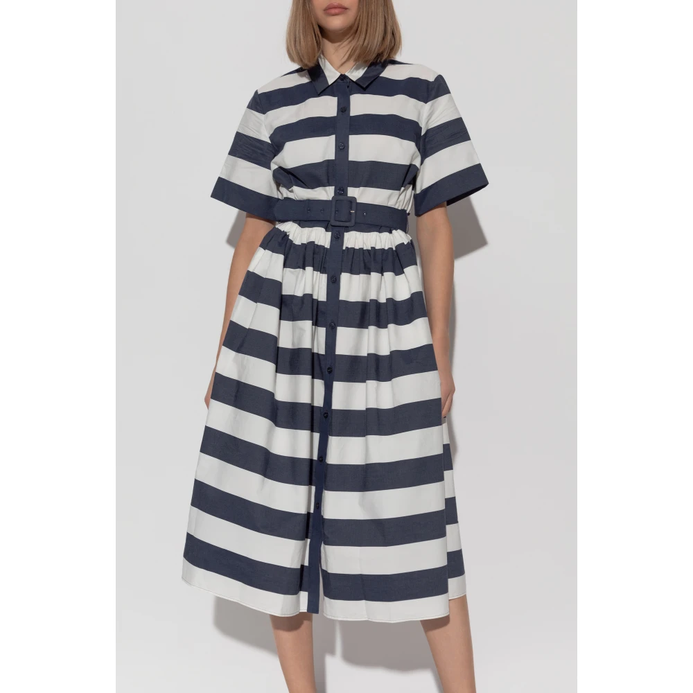 Kate Spade Jurk met gestreept patroon Blue Dames