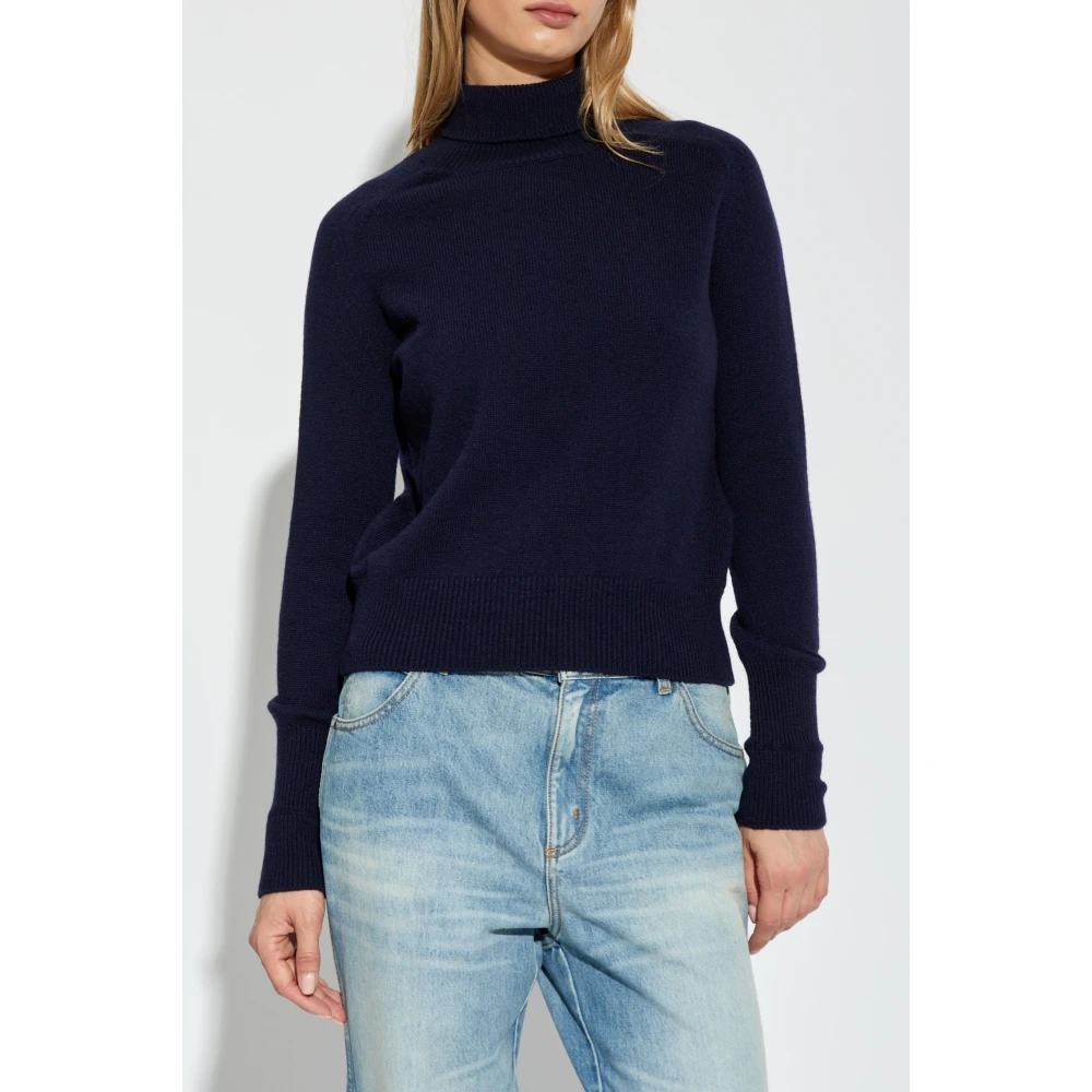 Victoria Beckham Trui met logo Blue Dames