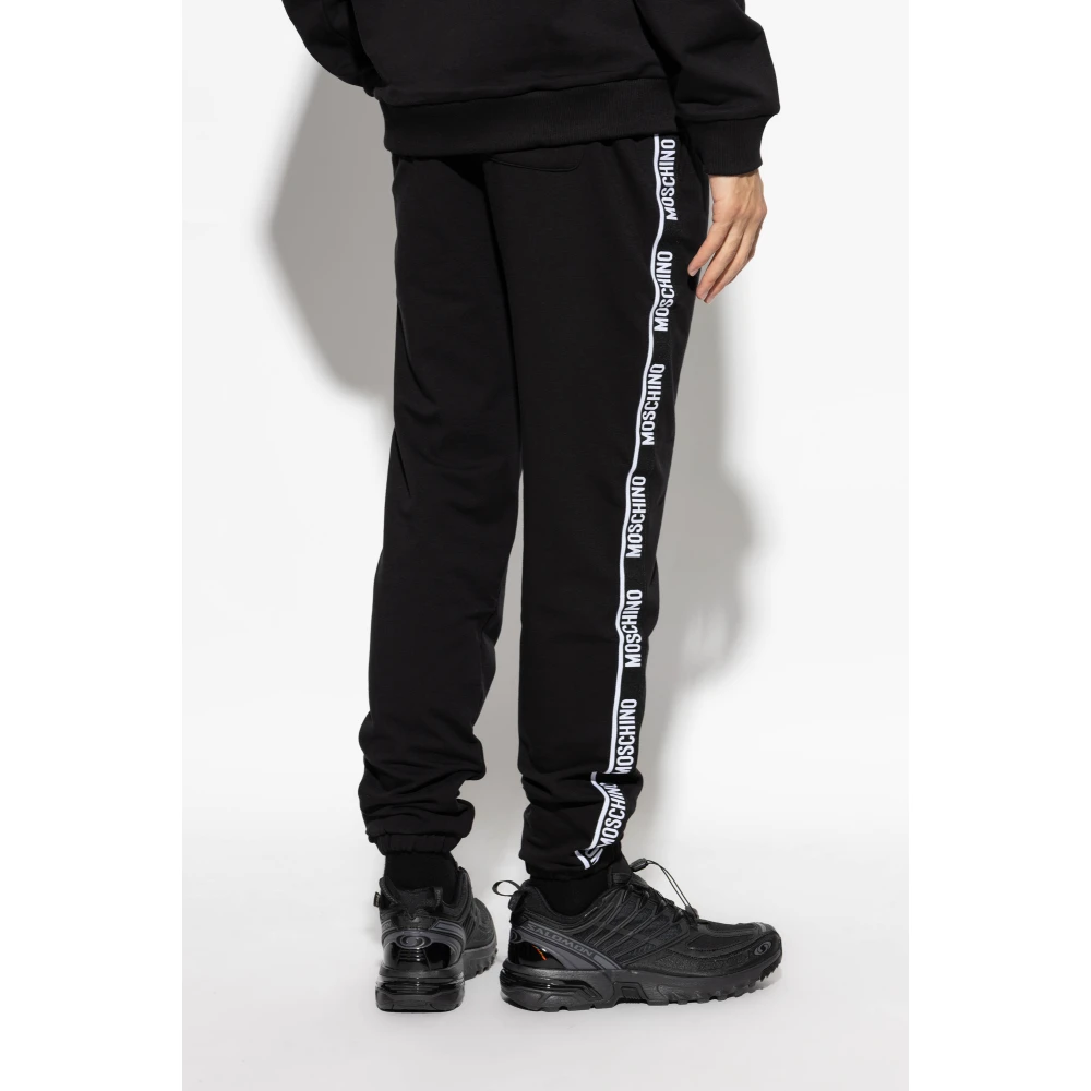 Moschino Sweatpants uit de ondergoedlijn Black Heren