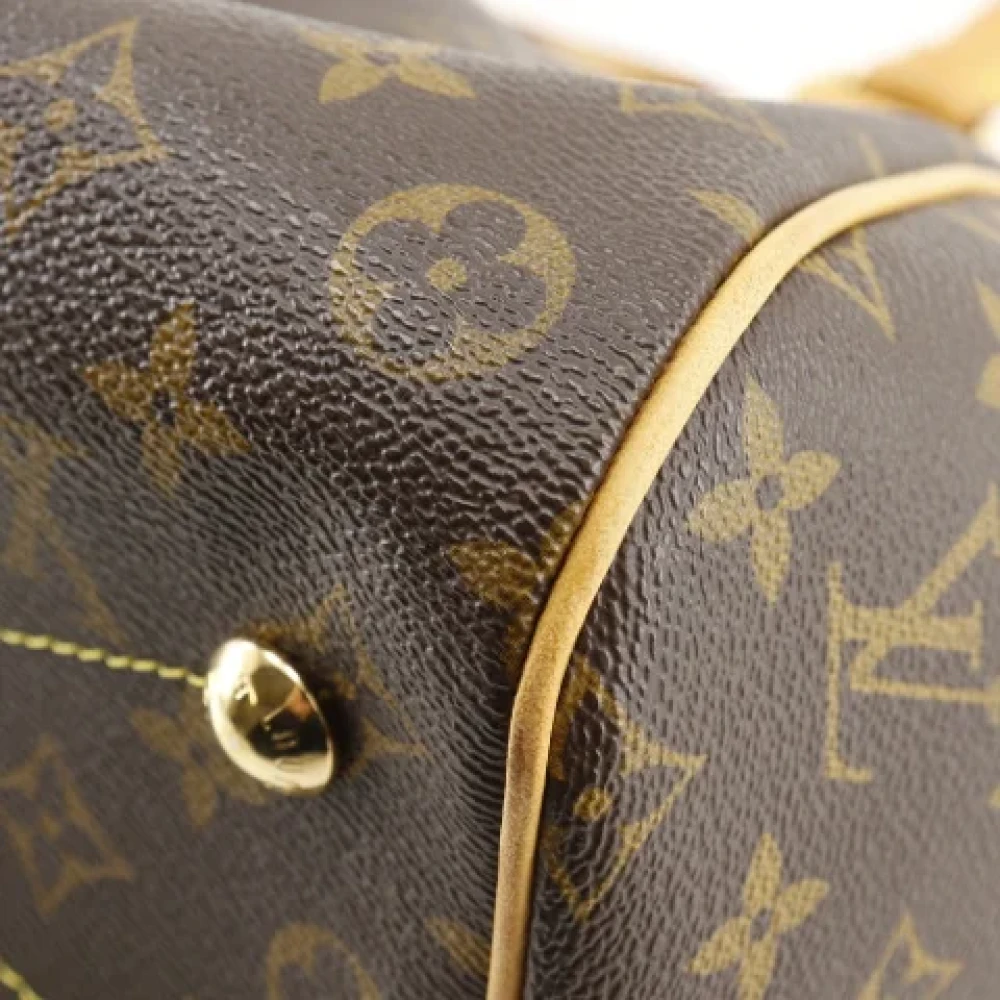 Louis Vuitton Vintage Pre-owned Canvas handbags Brown Dames