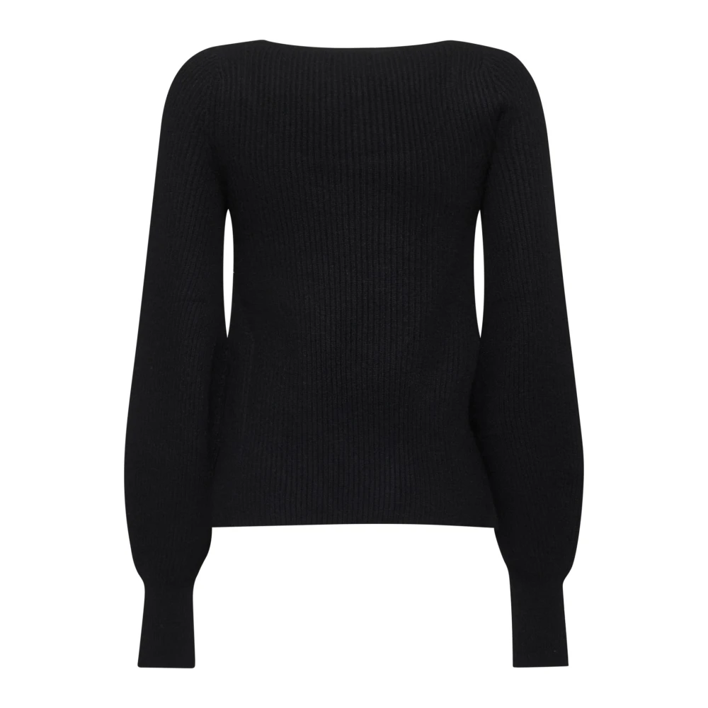 Loulou Studio Zwarte Trui voor Vrouwen Black Dames