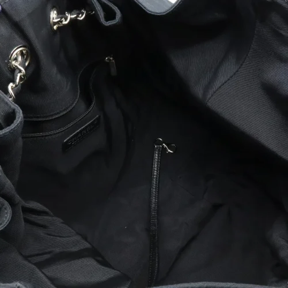 Chanel Vintage Pre-owned Plastic chanel-bags Black Dames