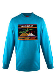 Oberste Longsleeve -Shirt „Inca -Shirt“ -Turquoise