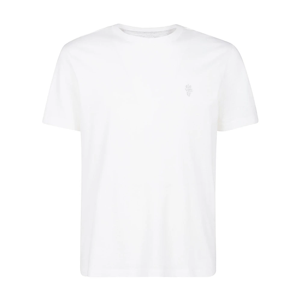 Eleventy Uomo Bianco Top, 3XL, New,