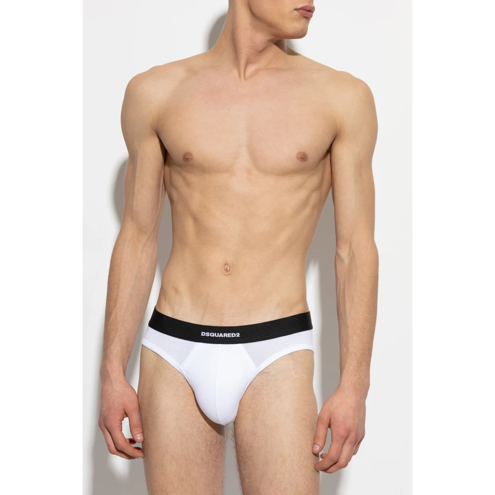 Dsquared2 Twee-pack slips White Heren