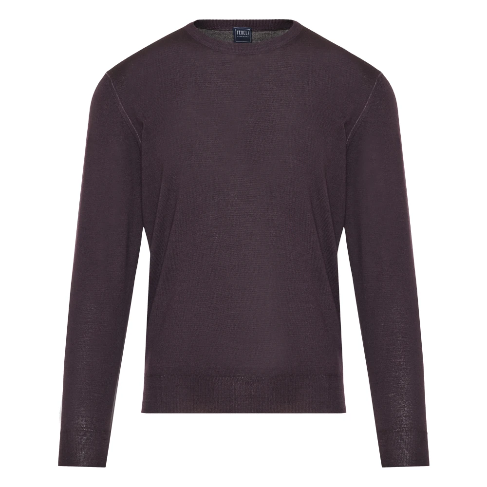 Knitwear > Round-neck Knitwear - - Fedeli - Modalova