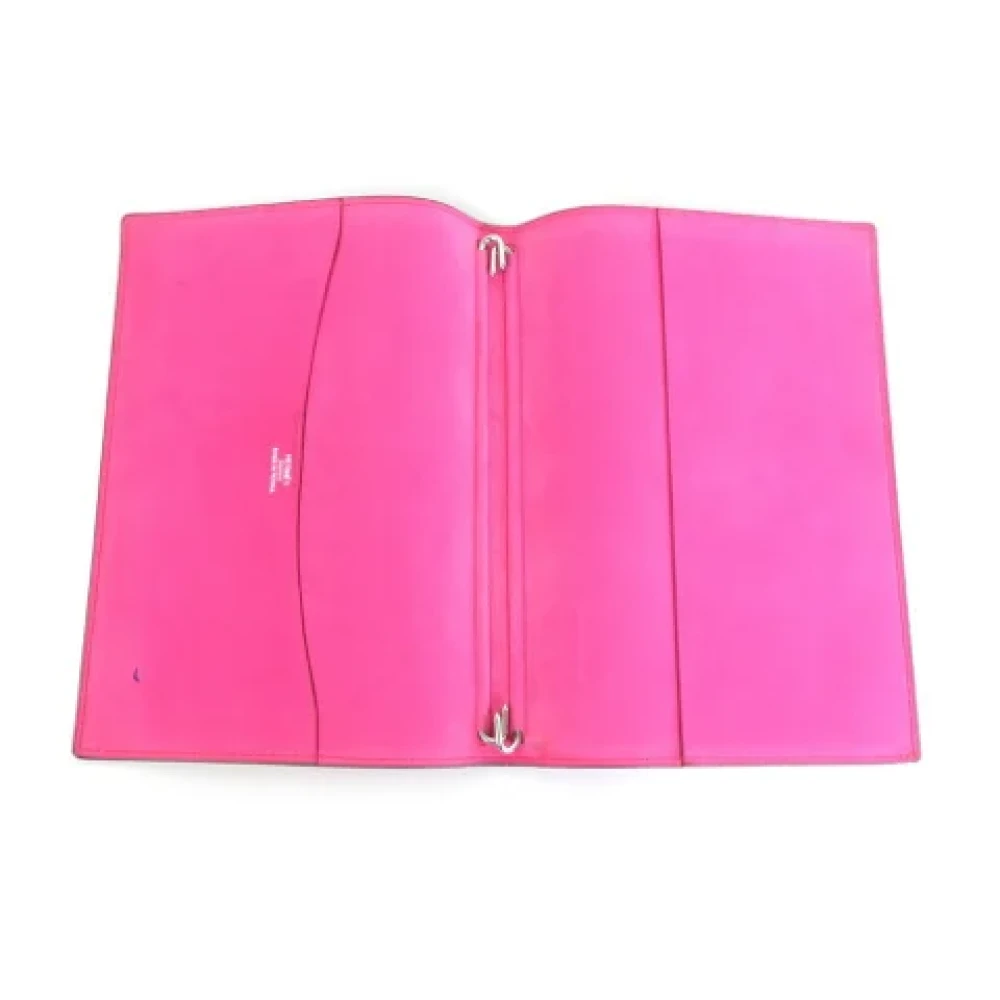 Hermès Vintage Pre-owned Leather home-office Pink Dames