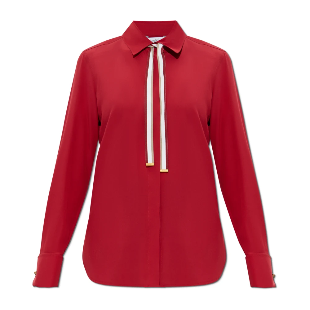 Max Mara Shirt Apollo Red Dames