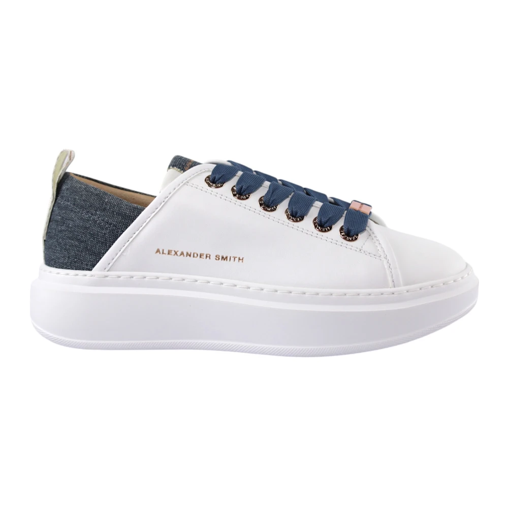 Alexander Smith Witte Avio Wembley Sneakers Dames Schoenen