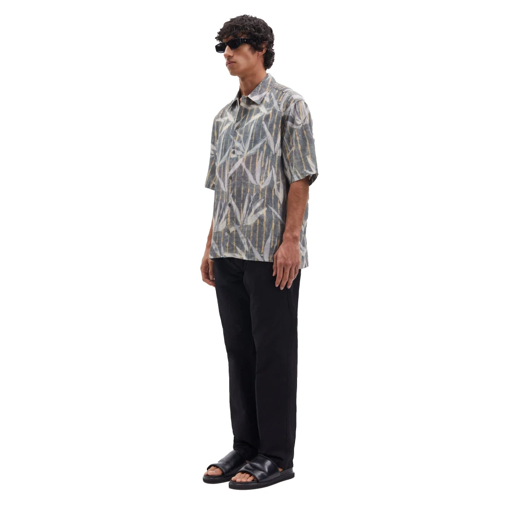Samsøe Camisa Saayo X 15142 Blurred Palms Multicolor Heren