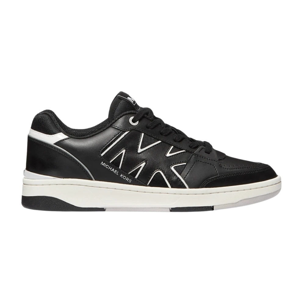 Michael Kors Zwarte Vetersneakers voor Mannen Heren Schoenen