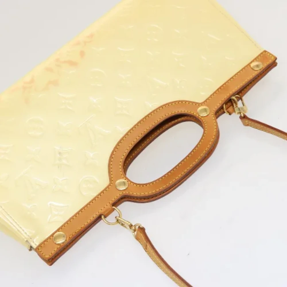 Louis Vuitton Vintage Pre-owned Leather shoulder-bags Yellow Dames