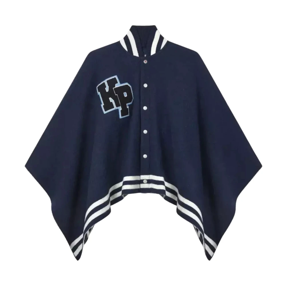 Kenzo - Jackets > Capes - Blue - Kenzo - Modalova