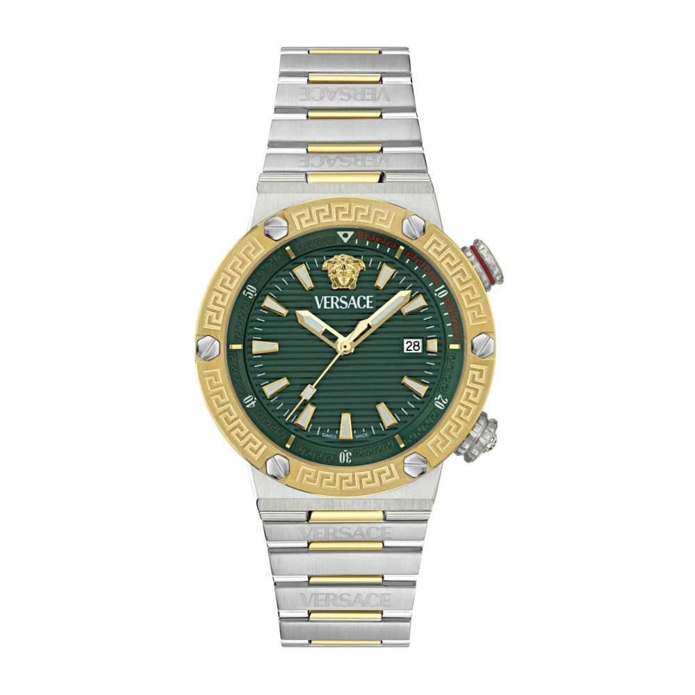 Versace , Watches, Male, Green, One Size, Analogue Quartz Watch
